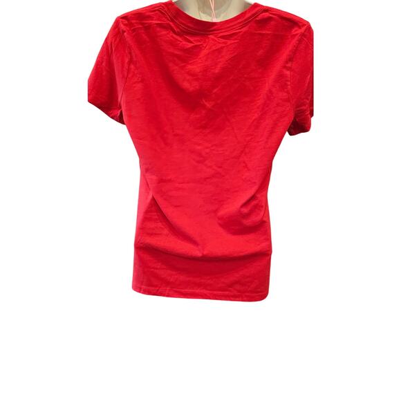 Nike Louisville slugger baseball we run this game day womens v neck top EUC S - Picture 2 of 7